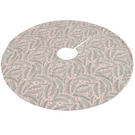 Handdragen julafton Gräs Träd Julgransmatta Fleece