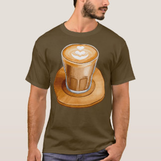 Handdragen kaffe T T Shirt