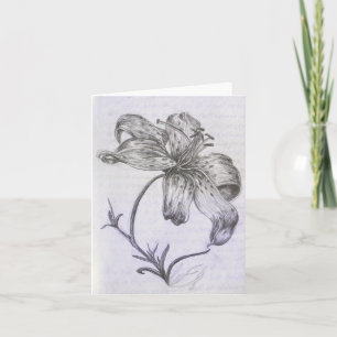 Handdragen Lily Kort