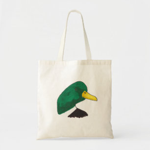 Handdragen Mallard Anka Tygkasse