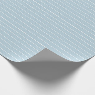 Handdragen rand baby blue i Pojke Presentpapper