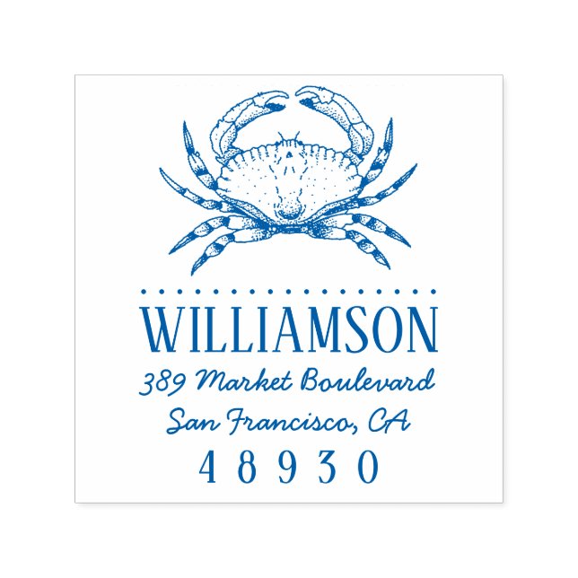 Handdragen Returadress för satellitnavigering Naut Självfärgande Stämpel (Design)