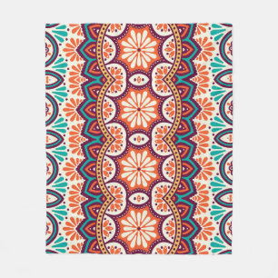 Handdragen, vintage Islamic dekorative inslag. Fleecefilt