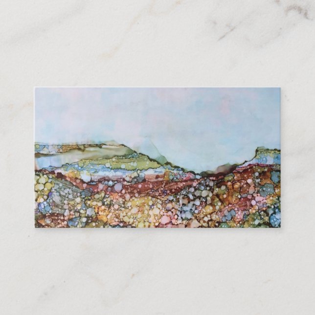 Handdragna affärskort, anpassningsbar visitkort (Framsida)