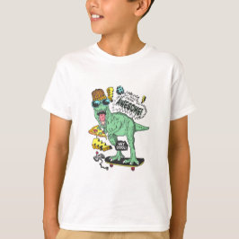 Handdränkt matdryck - Dinosaur T Shirt