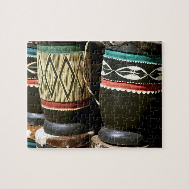 Handdrummor, Livingston, Zambia Pussel (Horisontell)