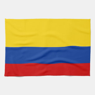 handduk för colombia landflagga kökshandduk
