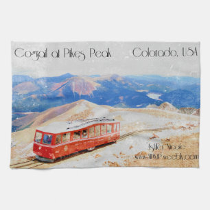 Handduk för Colorado bergmaträtt Kökshandduk
