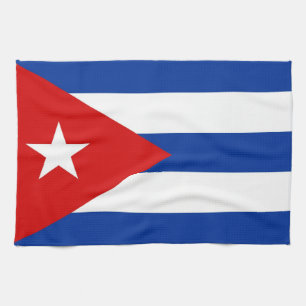 handduk för cuba landflagga kökshandduk