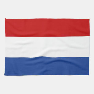 handduk för holland nederländsk landflagga kökshandduk