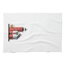 Handduk för jul för rundaöfyr