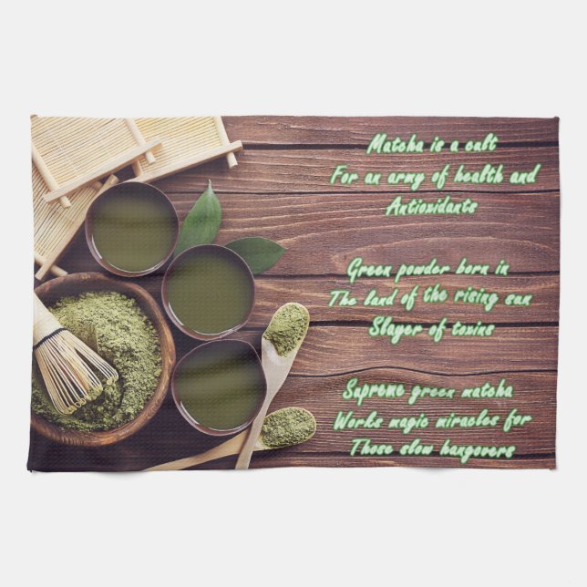 Handduk för matchdiktTea Kökshandduk (Horisontell)