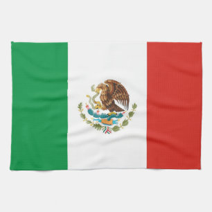 handduk för mexico landflagga kökshandduk