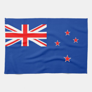 handduk för New Zealand landflagga Kökshandduk