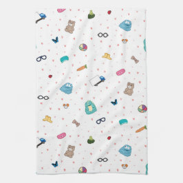 Handduk för paddy'sgunstlingtea - konst av Irina Kökshandduk