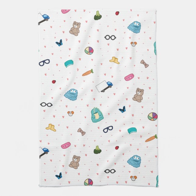 Handduk för paddy'sgunstlingtea - konst av Irina Kökshandduk (Vertikal)