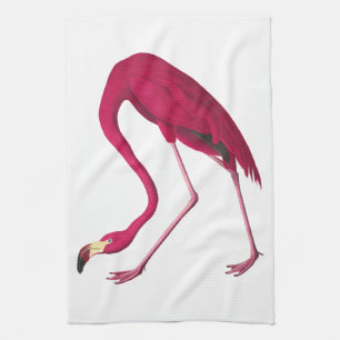 Handduk för tea för amerikanFlamingokök Kökshandduk