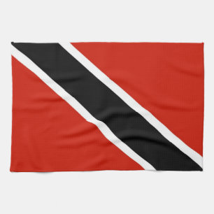 handduk för trinidad tobago landflagga kökshandduk