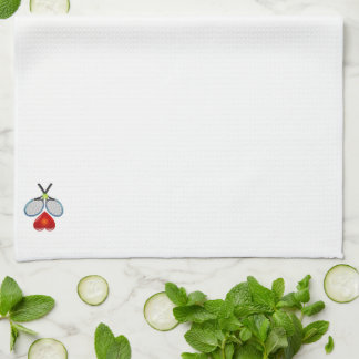 Handduk - kärlektennis kökshandduk