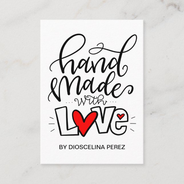 Handduk med Kärlek. (Framsida)