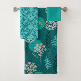 Handduk med modern minimalistisk design.