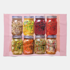 Handduk på burk för Mah Jongg Kökshandduk