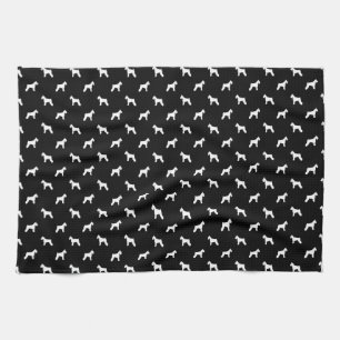Handdukar för Schnauzerköktea - kökhomewares