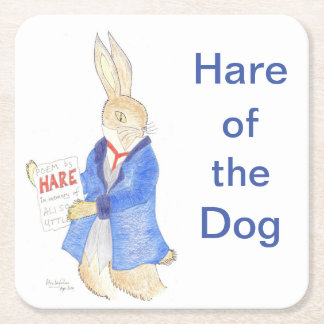 Handel av Hund Beer Mat Underlägg Papper Kvadrat
