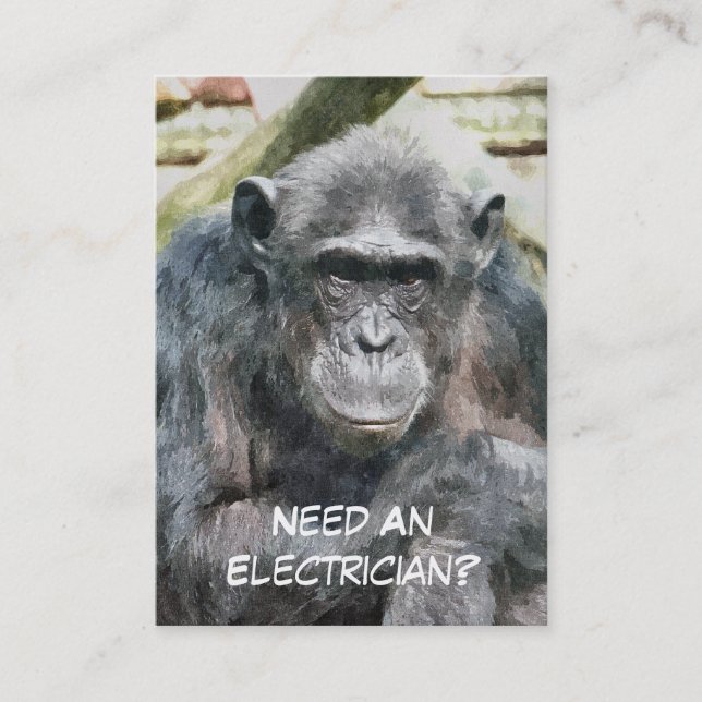 HANDEL ELECTRICIAN VISITKORT (Framsida)