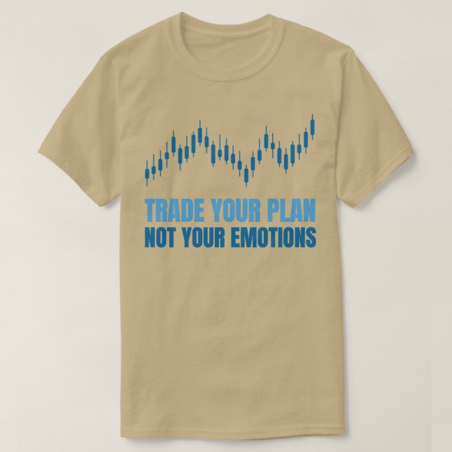 Handel med börsaktier i Lagrar T Shirt (Design framsida)