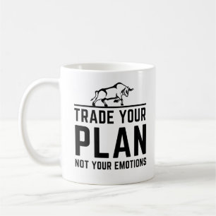 Handel med din plan, inte din Känslor-handel Kaffemugg
