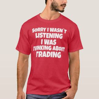 HANDEL MED MARKNADEN I lagrar TÄNKER PÅ HANDEL 5 T Shirt