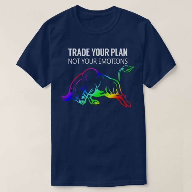 Handel med marknadsgåva av er plan Lagrar T Shirt (Design framsida)
