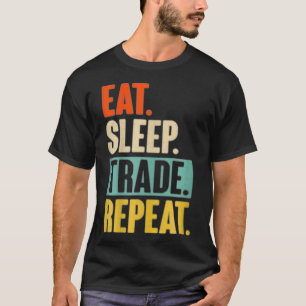 Handel med mat i viloläge Upprepa handeln med Lag T Shirt