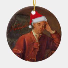 Handel porträttprydnad - Messiah - Hallelujah Julgransprydnad Keramik