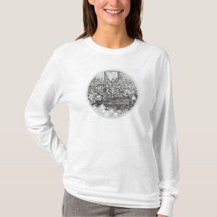Handel som förar en oratorio, c.1740 tee