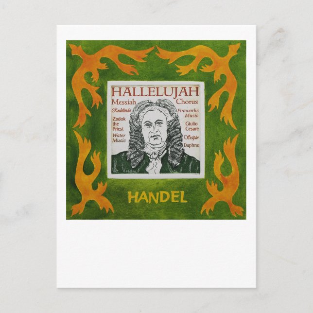 Handel-vykort Vykort (Framsida)