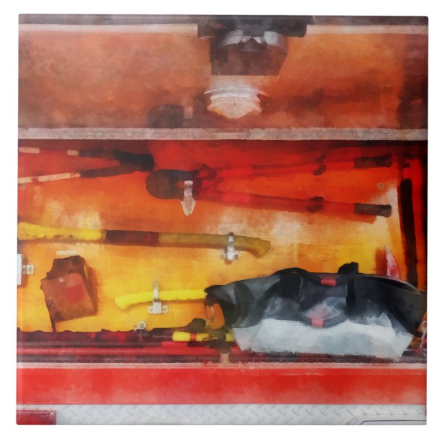 Handelns Verktyg i Firemen Kakelplatta (Framsidan)