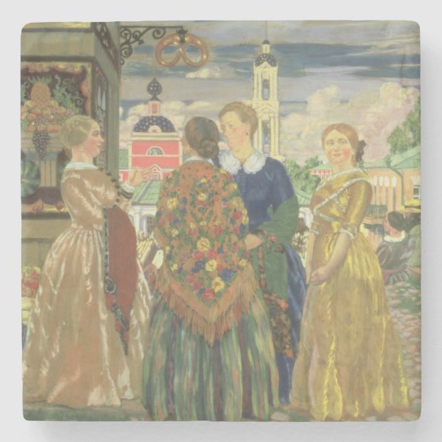 Handels- kvinnor stenunderlägg (Framsidan)