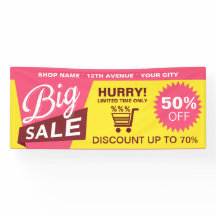 Handelsbanderoll för Professionell av säljrabatt