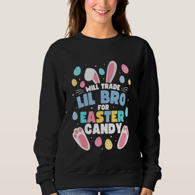 Handelsbroder för Påsk Candy Funny Lil T Shirt (Framsida)
