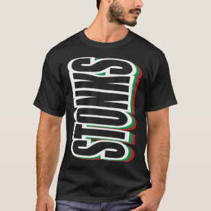 Handelsdagshandlare för handelsstationerna lagrar t shirt