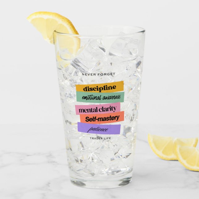 Handelsdesign | Påminnelse | Motivation i Marmor Glaskopp (Framsida Ice)