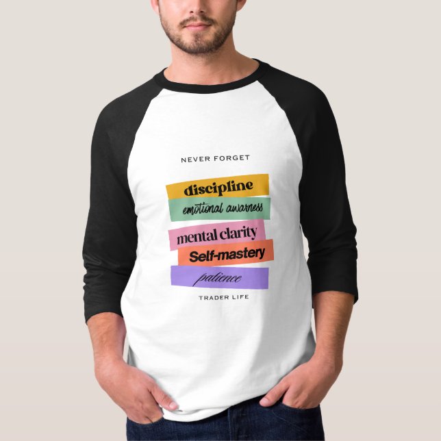 Handelsdesign | Påminnelse | Motivation T Shirt (Framsida)