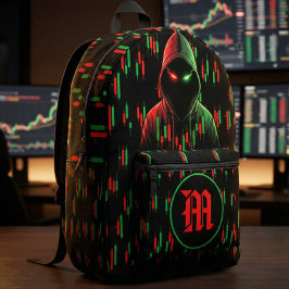Handelsdiagram Mönster Streetwear Röd Grön Ljus