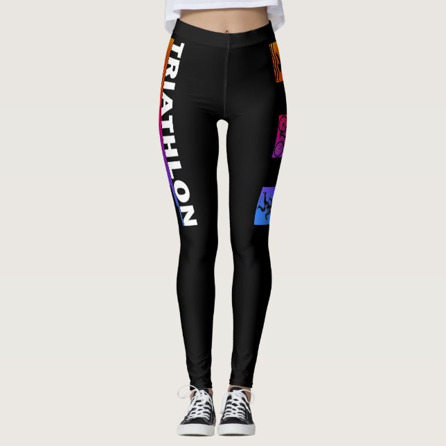 HÄNDELSE/50-100/ Triathlon Leggings (Framsida)