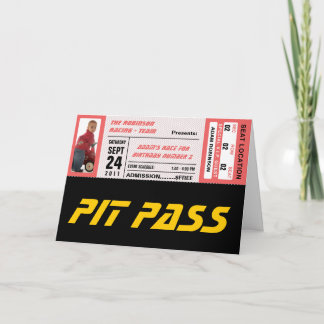 Händelse Biljett Kort