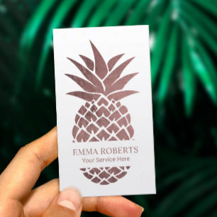 Händelse Catering Pineapple Personal Chef Visitkort