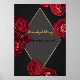 Händelse för blommigt poster