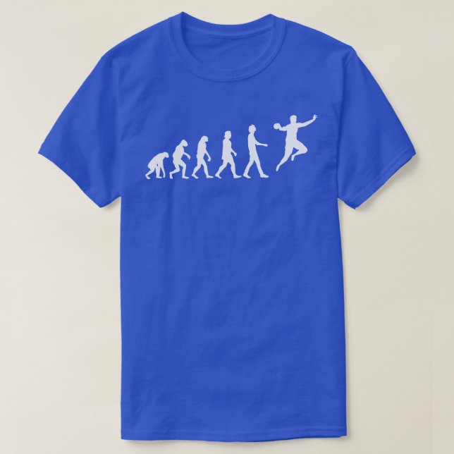 Händelse för handbollsspelare t shirt (Design framsida)